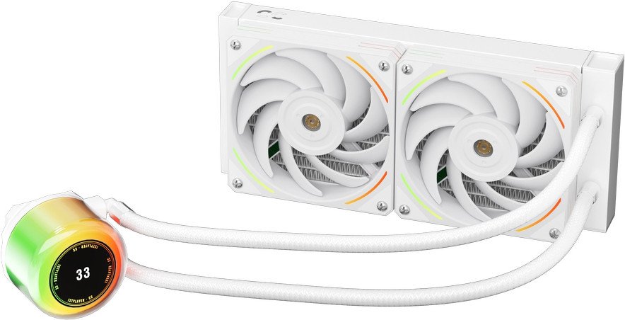 

Система жидкостного охлаждения для процессора 1stPlayer CC 240 (белый)