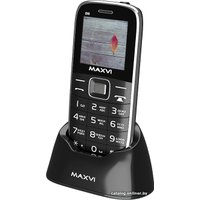 Кнопочный телефон Maxvi B6 (черный)