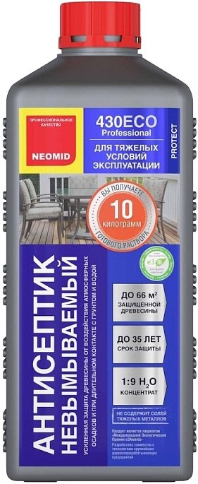 

Антисептик Neomid 430 Eco 1 кг