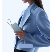 Внешний аккумулятор Xiaomi Power Bank P15ZM 10000mAh (голубой, международная версия)