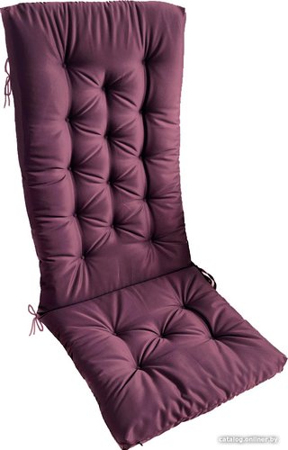 Подушка на сиденье садовая Nivasan Оксфорд-каретка 120х45 PS.O120*45K-5 (бордовый)