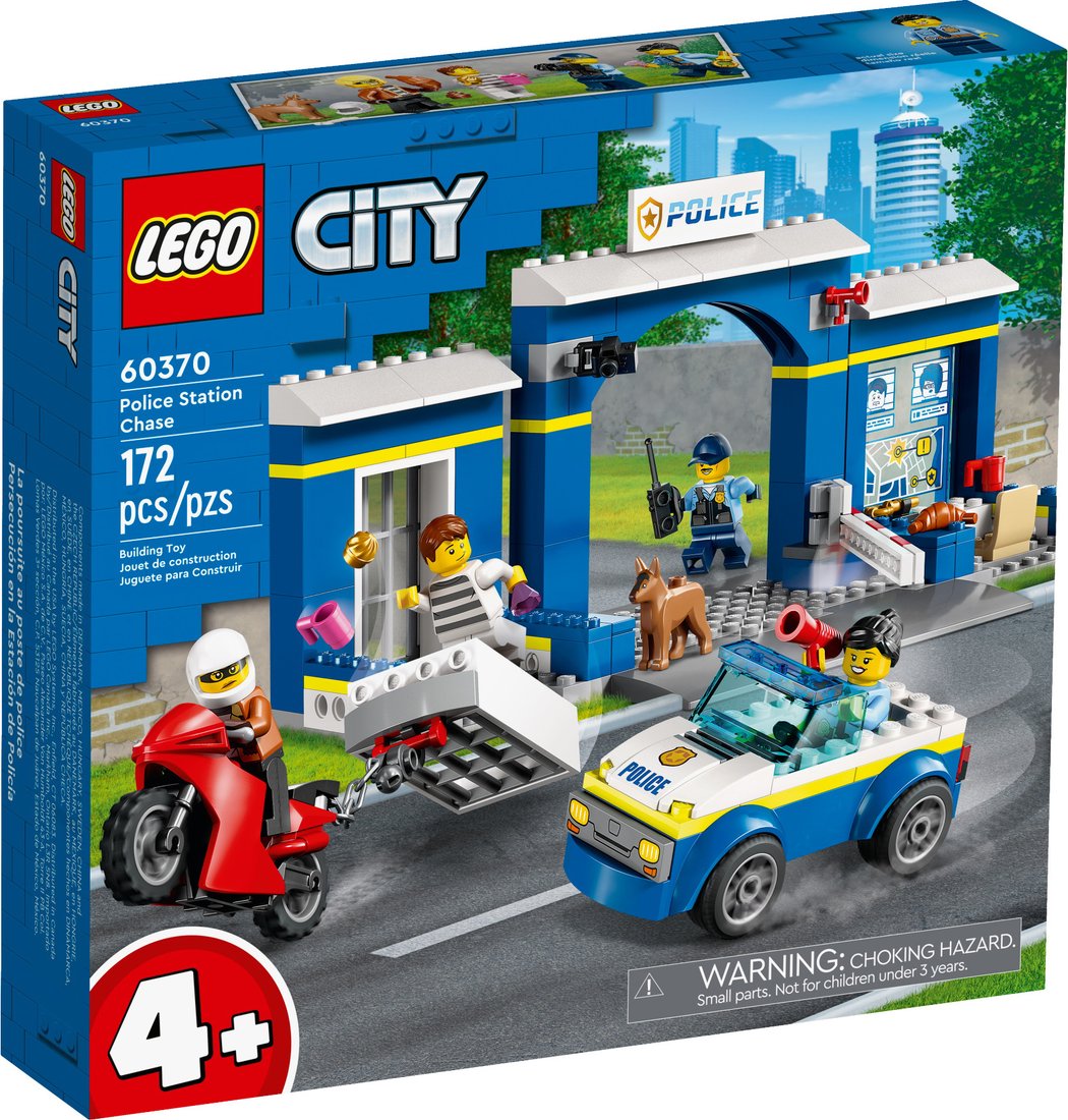 

Конструктор LEGO City 60370 Побег из полицейского участка