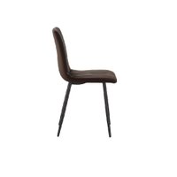 Стул Domm DC1217-Vincent HLR50 (коричневый)