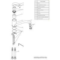 Смеситель Wasserkraft Isen 2607