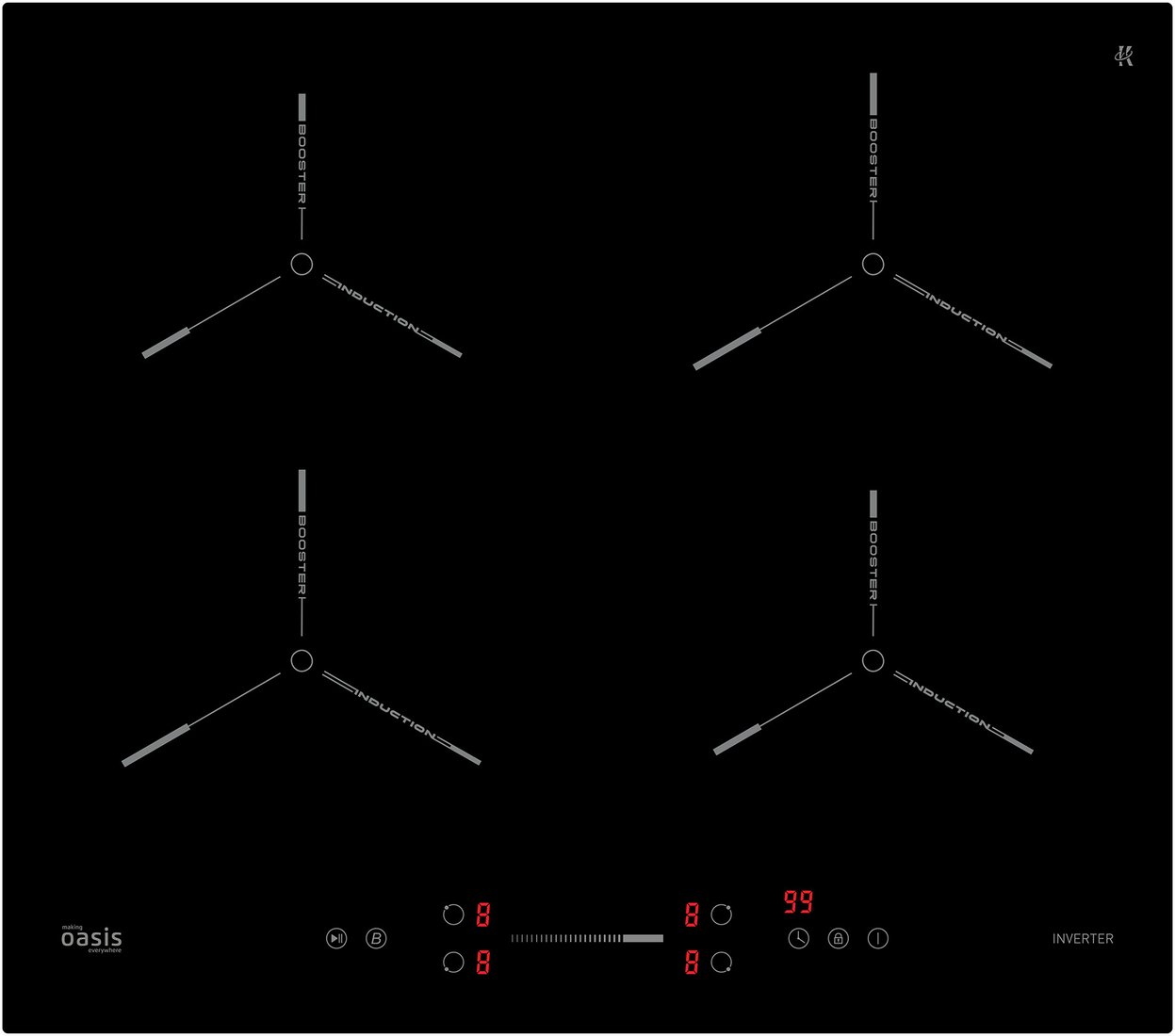 

Варочная панель Making Oasis Everywhere P-ENGD