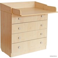 Детский комод Polini Kids Simple 1580 (натуральный)