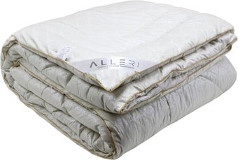 Одеяло Alleri Тик Утолщенное 200x215 (овечья шерсть)