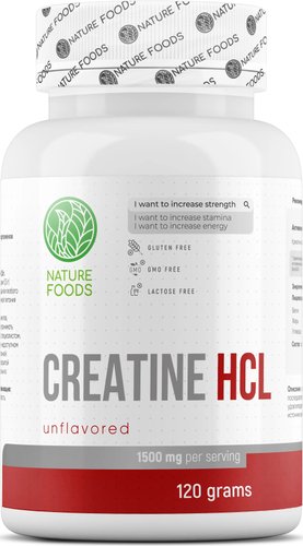 Гидрохлорид креатина Nature Foods Creatine HCL (120 г)