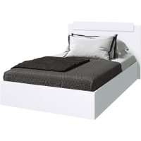 Кровать МебельЭра Эко 1400 (белый гладкий)