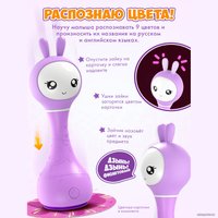 Интерактивная игрушка Alilo Умный зайка R1 60906 (фиолетовый)