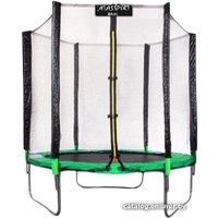 Батут Atlas Sport 183 см - 6ft (внешняя сетка, зеленый)