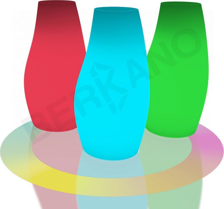 

Кашпо Berkano Светящееся Bend 115 DB (белый, RGB ACC подсветка перезаряжаемая)