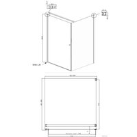Душевой уголок Ambassador Set 13011103-ST4