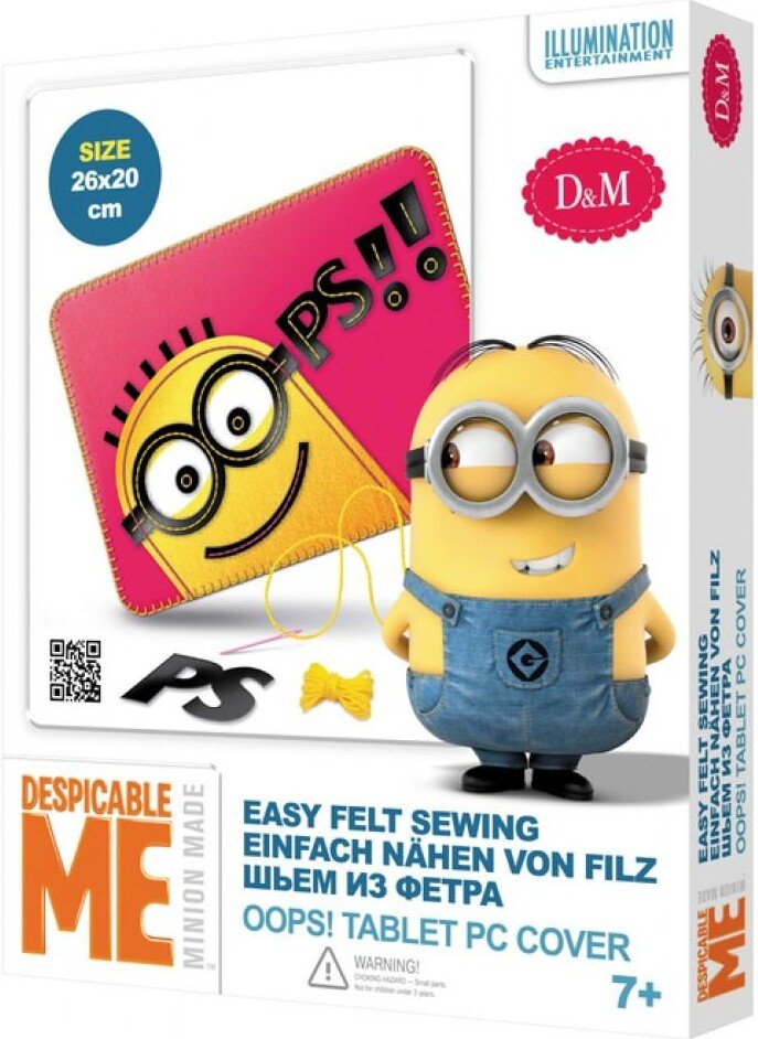 

Набор для рукоделия Делай с мамой Чехол для планшета Гадкий Я 54024