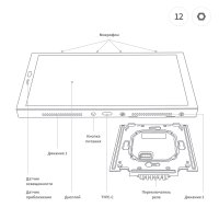 Контроллер Aqara Panel Hub S1 Plus EU MP-K03D