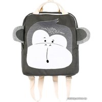 Детский рюкзак Hengde Lucky Day Обезьянка (серый)