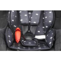 Детское автокресло Lorelli Jupiter+SPS 2020 (black crowns)