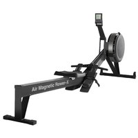 Гребной тренажер Unixfit Air Magnetic Rower-X Black