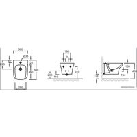 Биде Jacob Delafon Vox EME0002-00