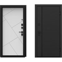 Металлическая дверь Guard Line графит/шагрень белая (86x205, правая) в Борисове