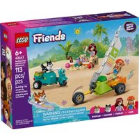 Конструктор LEGO Friends 42641 Собаки-серфингисты и приключения на скутере