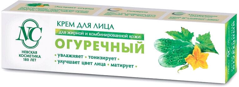 

Невская косметика Крем для лица Огуречный 40 мл