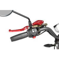 Электроскутер White Siberia CityCoco WS-Pro Max 3950W 21Ah (с красными брызговиками)