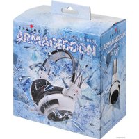 Наушники Оклик HS-G300 Armageddon (белый/черный)