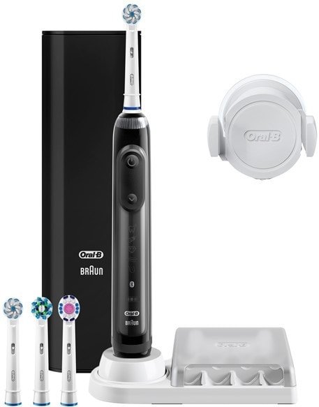 

Электрическая зубная щетка Oral-B Star Wars Genius 10000N D701.545.6XC (черный)