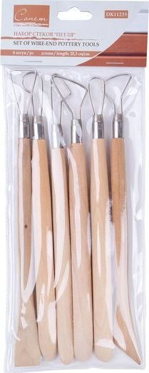 

Набор стеков для лепки Невская палитра Сонет стеки-петли 6 шт DK11233