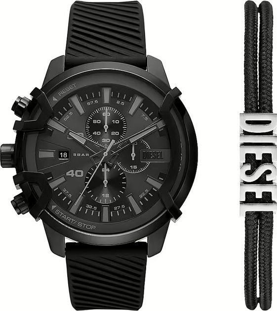 

Наручные часы с украшением Diesel DZ4650SET