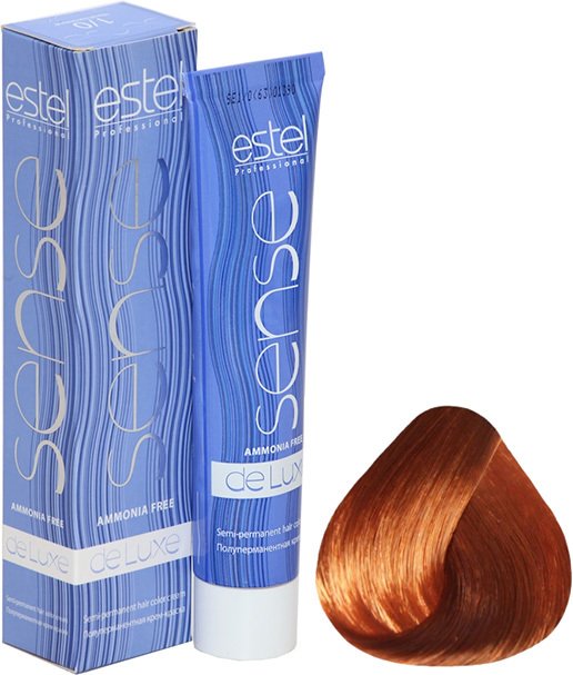 

Крем-краска для волос Estel Professional Sense De Luxe 7/44 русый медный интенсивный