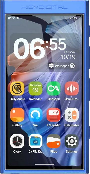 Hi-Fi плеер HiBy Digital M300 2025 (синий)