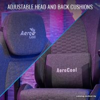 Игровое (геймерское) кресло AeroCool Crown AeroWeave (темно-серый)
