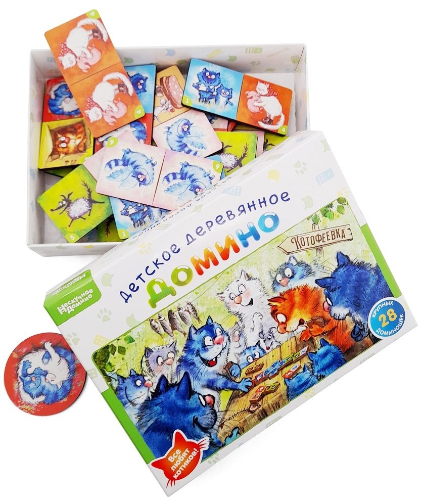 

Настольная игра Нескучные игры Котофеевка 8454/48