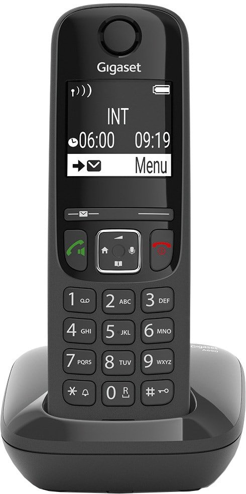 

Радиотелефон Gigaset AS690 (черный)
