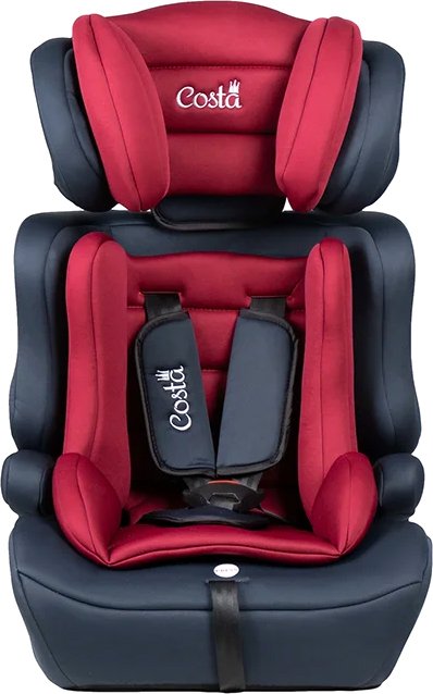 

Детское автокресло Costa HC-01 (черный/красный)