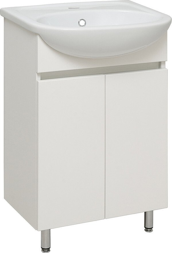 

Runo Тумба под умывальник Лада 50 (напольная, белый)