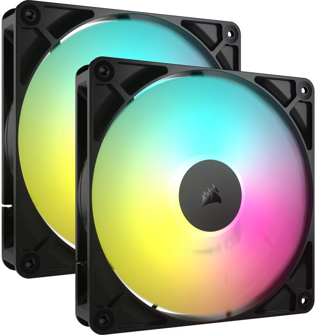 

Комплект вентиляторов для корпуса Corsair RS140 PWM ARGB Dual Pack CO-9050183-WW
