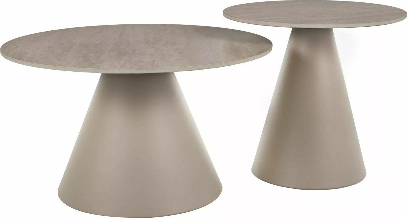 Журнальный столик Signal Hill ii (2 шт, травертин/кашемир)