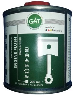 Присадка в масло GAT Очиститель и защита масляной системы Engine Flush 200мл