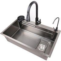 Кухонная мойка Saniteco LD0195 (75х45)