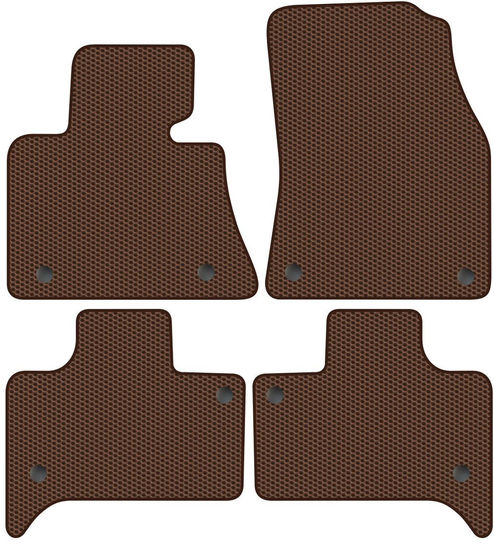 

Комплект ковриков для авто Alicosta BMW X5 I (suv / E53) 2003 - 2006 (коричневый, сота)