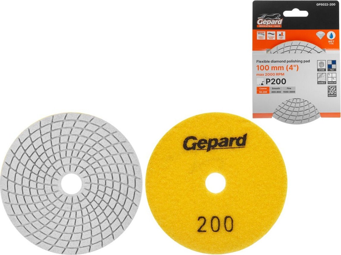 Шлифовальный круг Gepard GP5022-200