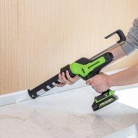 Пистолет для герметика Greenworks G24CAU 3501707UA (с 1-им АКБ)