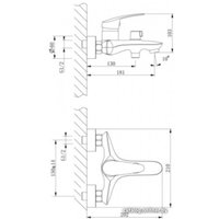 Смеситель Lemark Linara LM0414C
