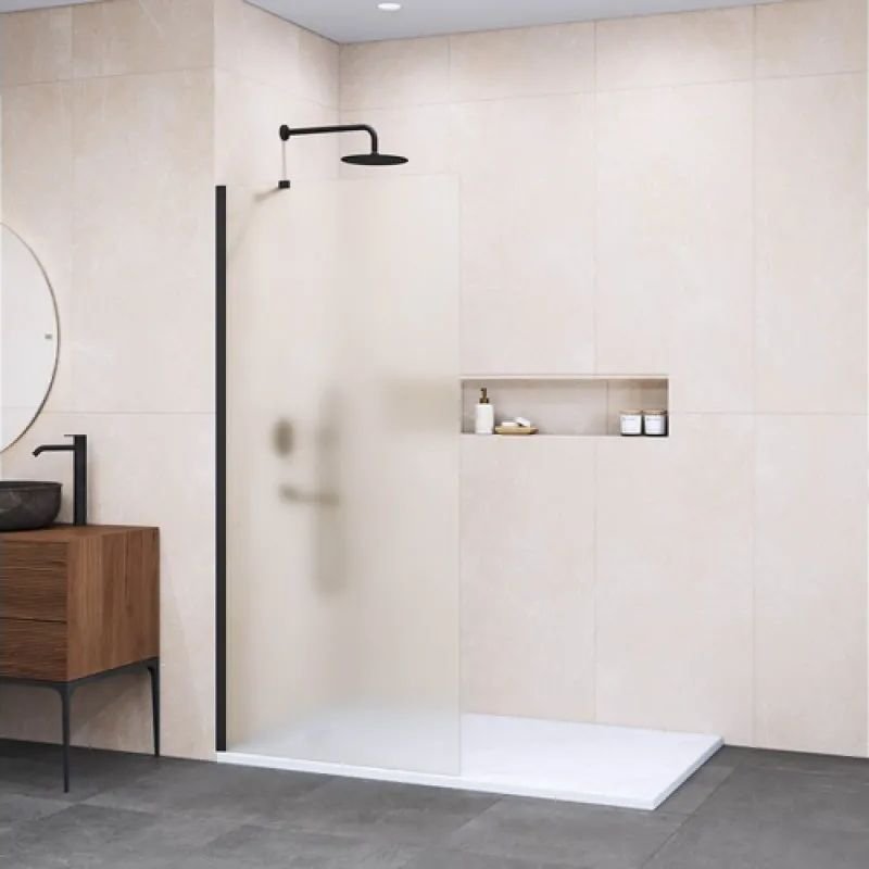 

Душевая стенка RGW WA-102B 351010211-24 (черный/матовое стекло)