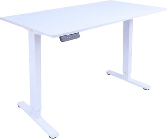 Стол ErgoSmart Electric Desk Light 1200х650х18 мм (альпийский белый/белый)