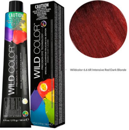

Крем-краска для волос Wild Color Permanent Hair 6.6 6R 180 мл