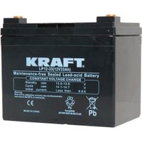 Тяговый аккумулятор KRAFT 12V-33Ah